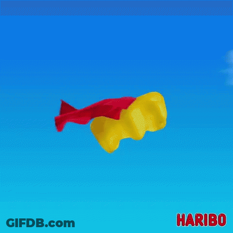 Halloween Cartoon Characters With Hot Dog And Pumpkin GIF