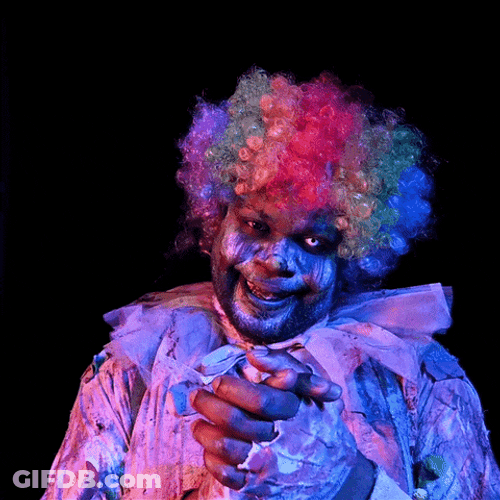 Halloween Clown Clapping Meme GIF