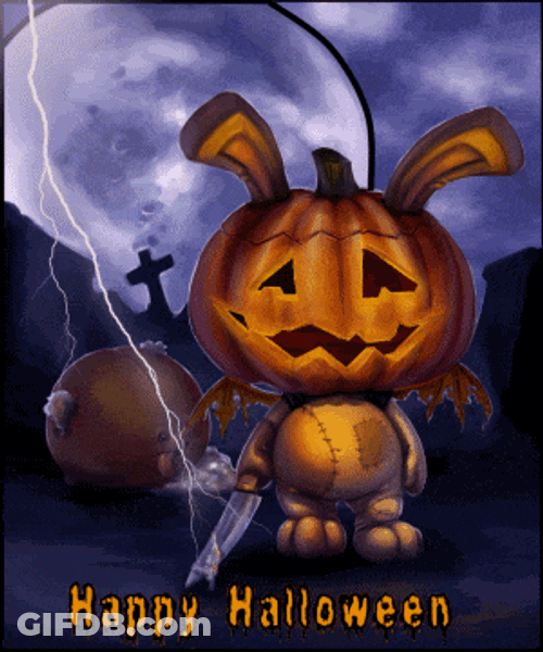 Halloween Costumes Pumpkin GIF