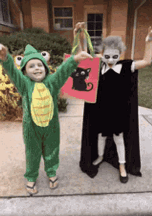Halloween Kids Costumes GIF