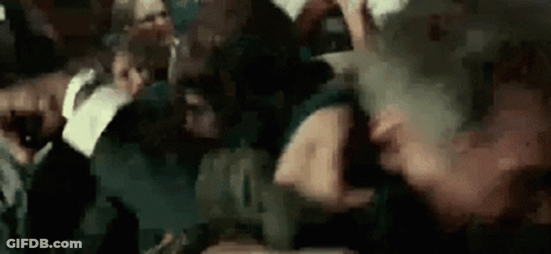Halloween Kills Black Man Screaming GIF