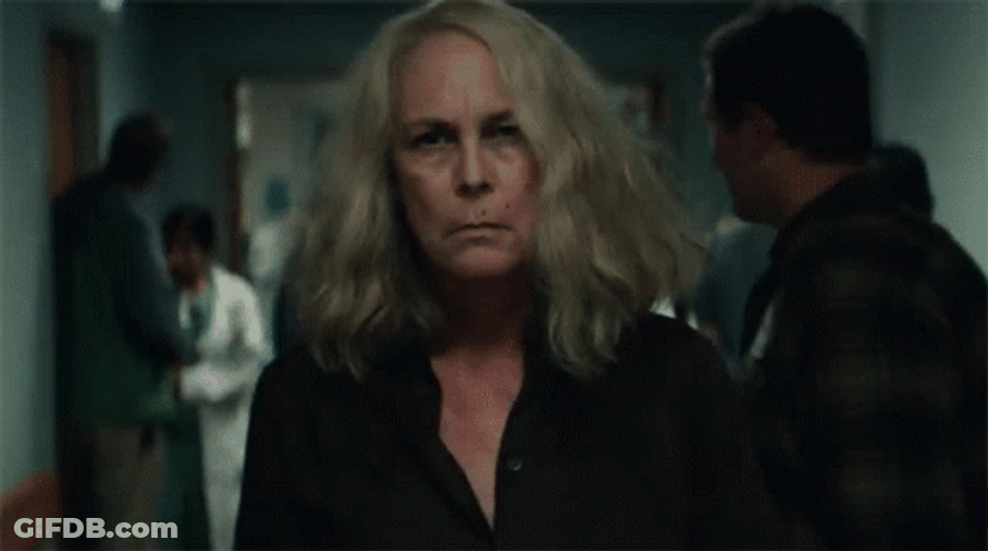 Halloween Kills Jamie Lee Curtis GIF