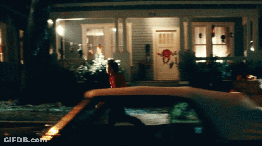 Halloween Kills Scared Kid Running Away GIF
