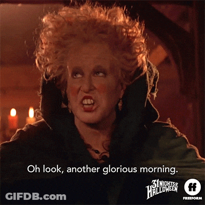 Halloween Witch Advertisement GIF