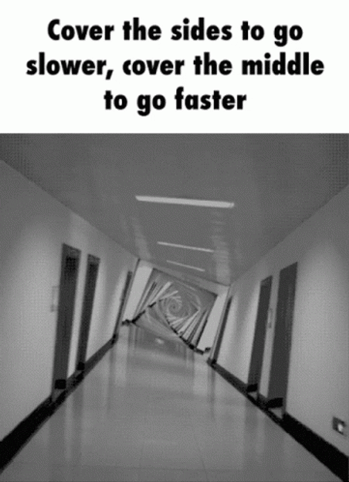 Hallway In Motion Illusion GIF