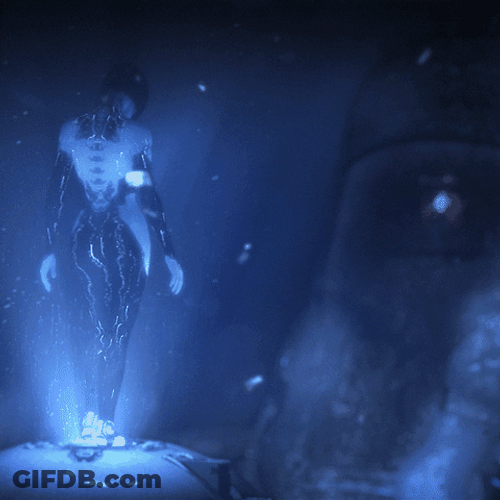 Halo 4 Artificial Intelligence Woman GIF