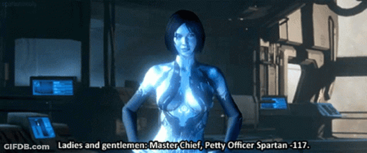 Halo 4 Cortana Ladies And Gentlemen GIF