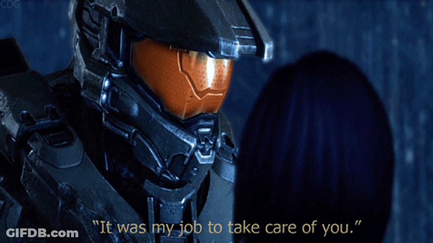 Halo 4 Take Care Of You GIF