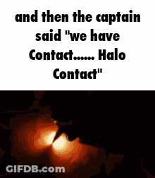 Halo Contact Captain Saying GIF