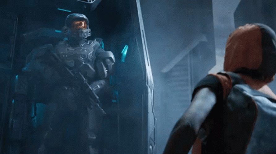 Halo Infinite Checking The Enemy GIF