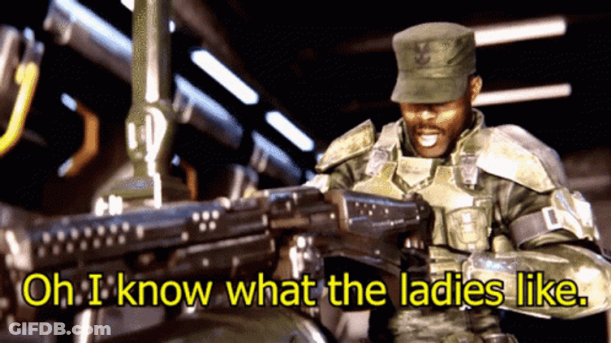 Halo Johnson What Ladies Like GIF