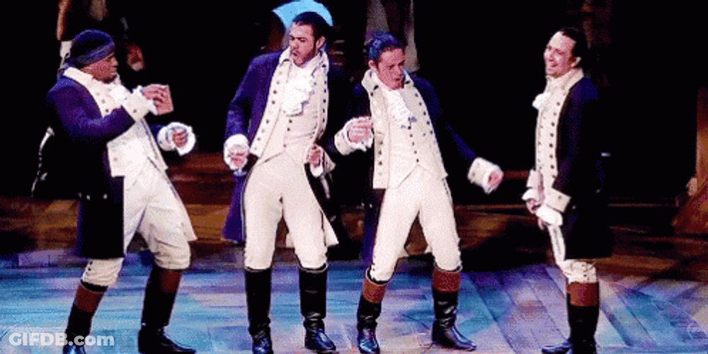 Hamilton Boys Dancing GIF