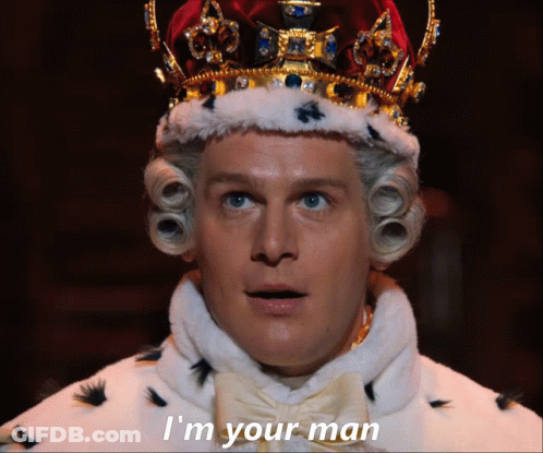 Hamilton King George GIF