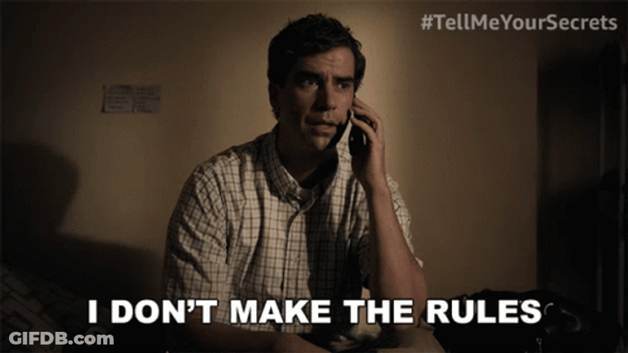 Hamish Linklater As John Tyler I Don't Make Rules GIF