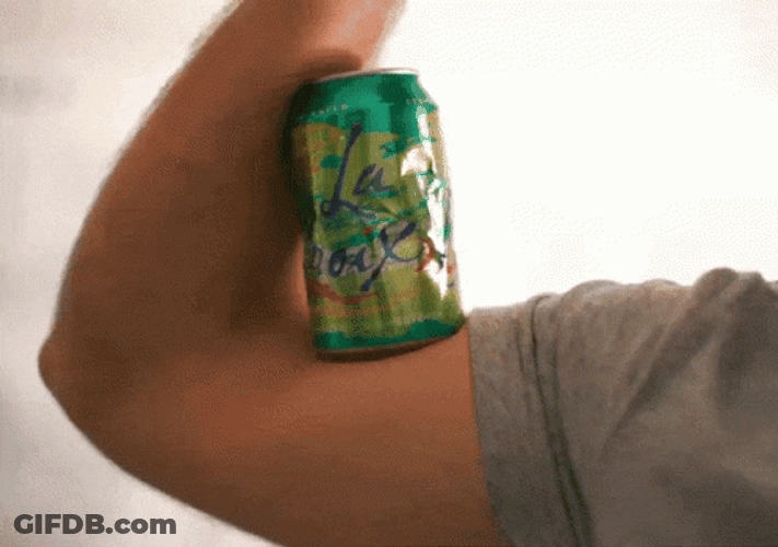 Hammer Curls Tin Can GIF