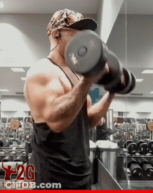Hammer Curls You Can Do It GIF
