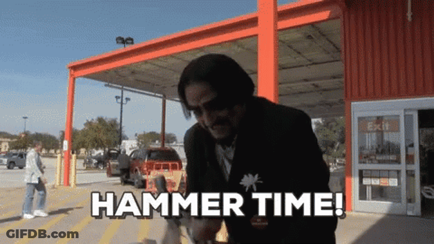 Hammer Or Money Time GIF