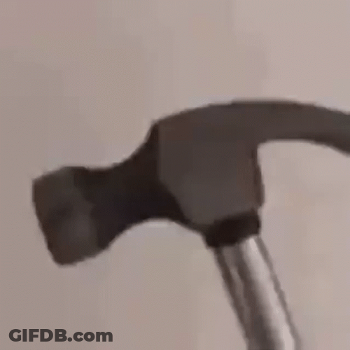 Hammer Time Bonk GIF