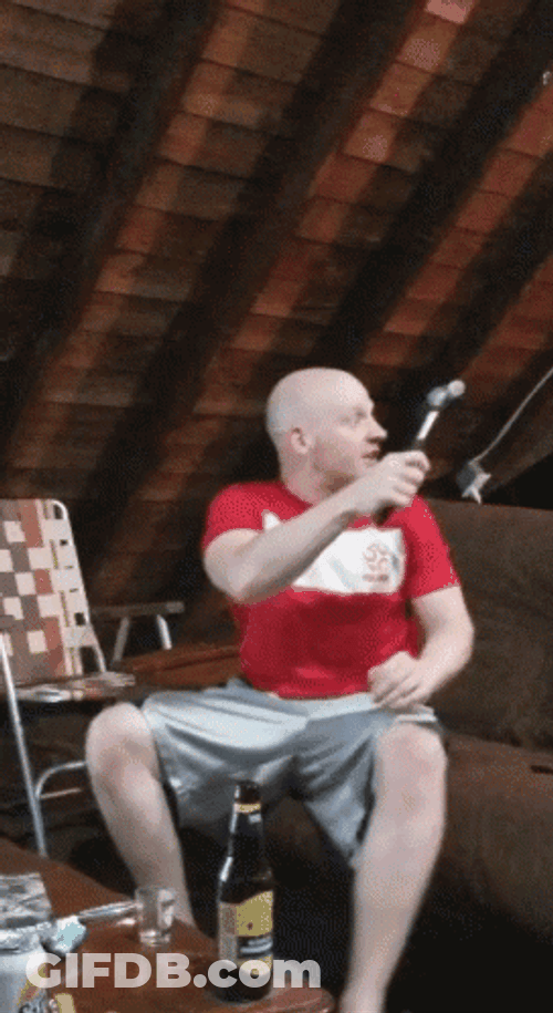 Hammer Time Drunk GIF