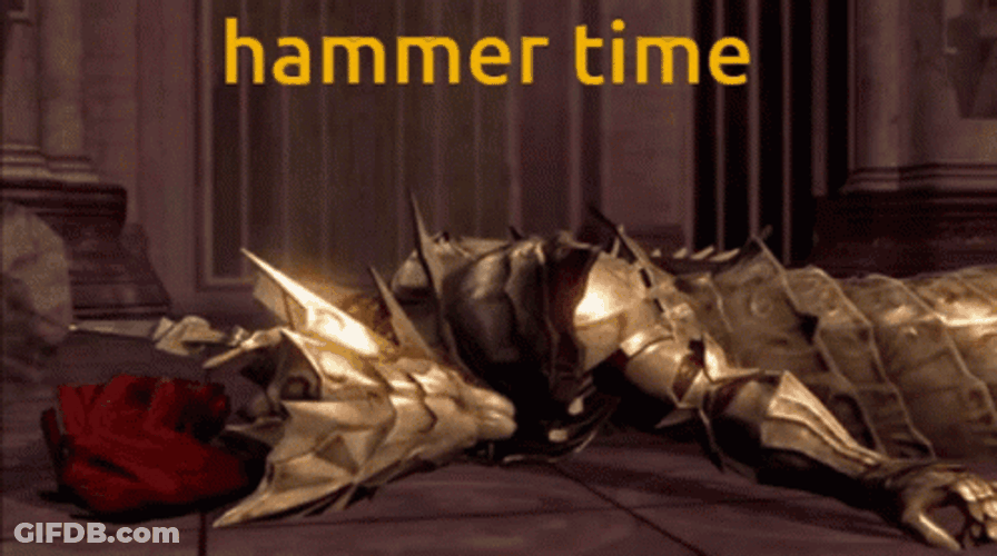 Hammer Time Lightning GIF