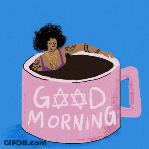 Hamster In Coffee With You're My Favourite Blend I Love You GIF