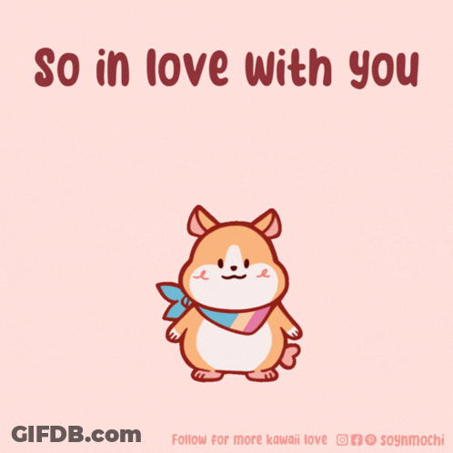 Hamster Saying So In Love With You GIF