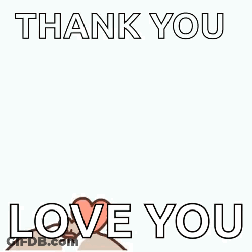 Hamster Surrounded By Hearts Saying Love You GIF