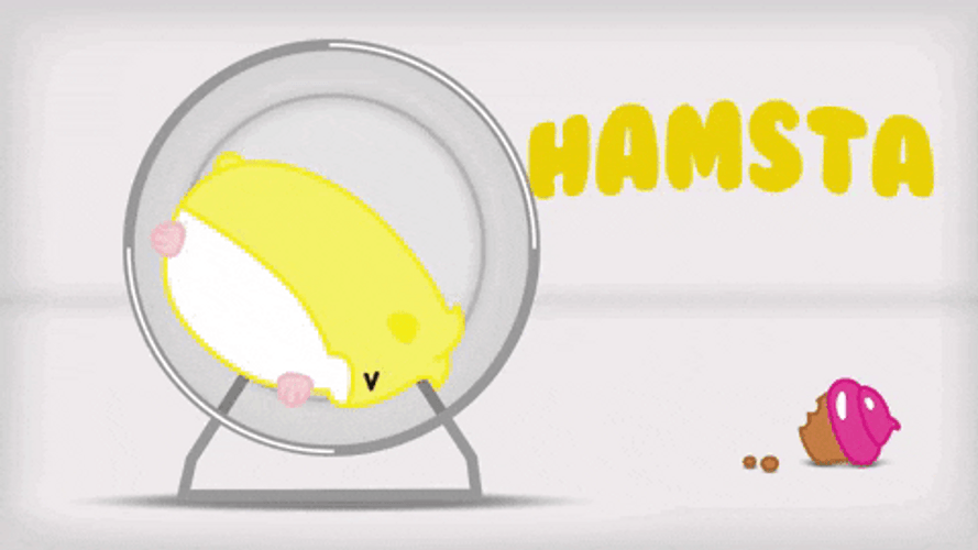 Hamster Wheel Crazy Hamsta World GIF
