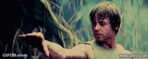 Han Solo And Chewbacca Standing Together GIF