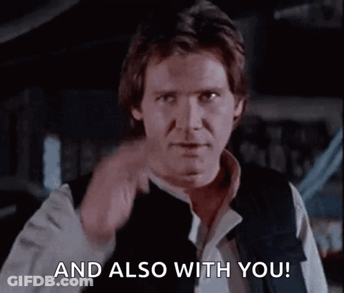 Han Solo Is Pointing At The Camera And Also With You . GIF