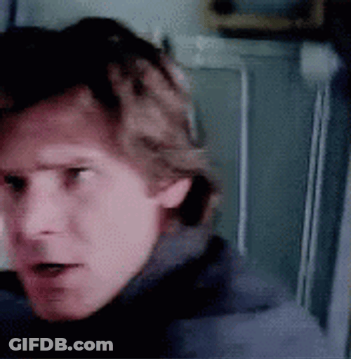 Han Solo Serious Pointing Finger GIF