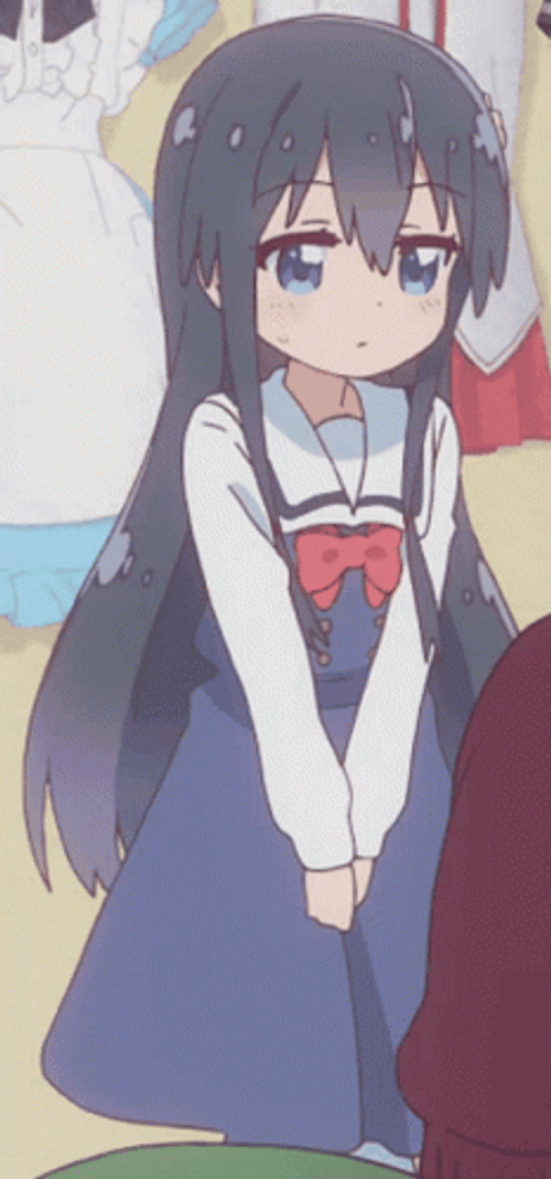 Hana Dancing Shoulders Anime Loop GIF