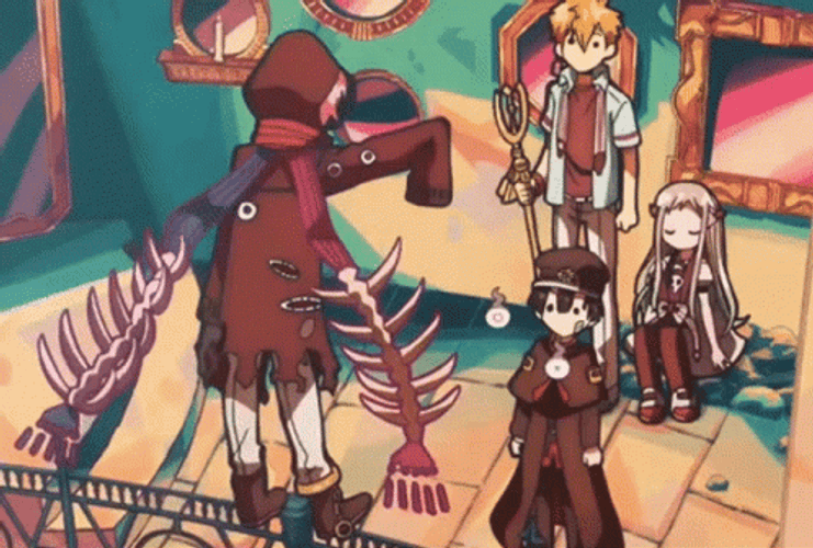 Hanako Kun Floating GIF