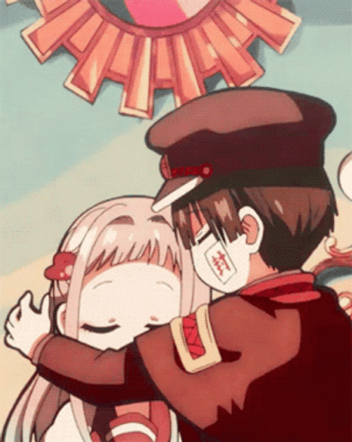 Hanako -Kun Giving Love To Yashiro GIF