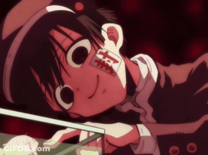 Hanako -Kun Pointing At Mermaid Scale GIF