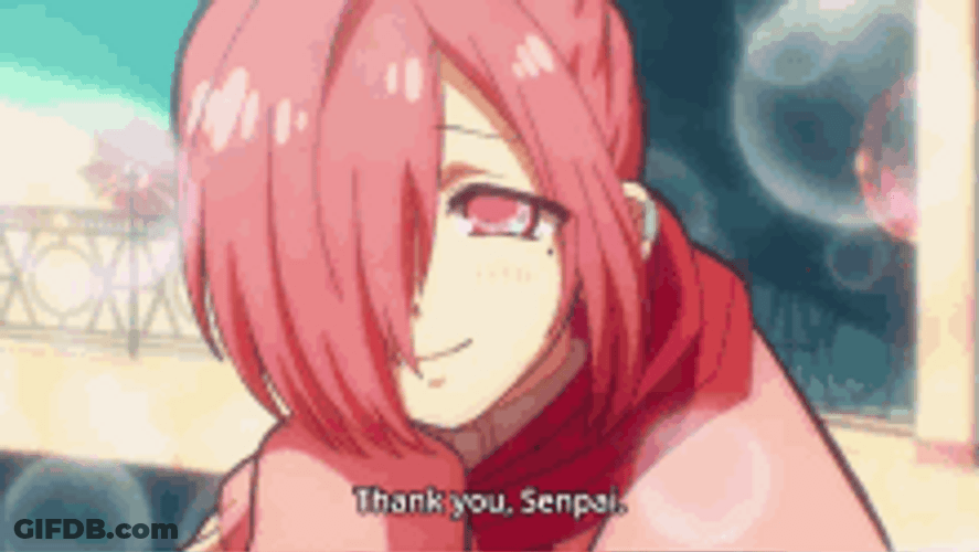 Hanako Kun Thank You Anime Shock Surprise GIF