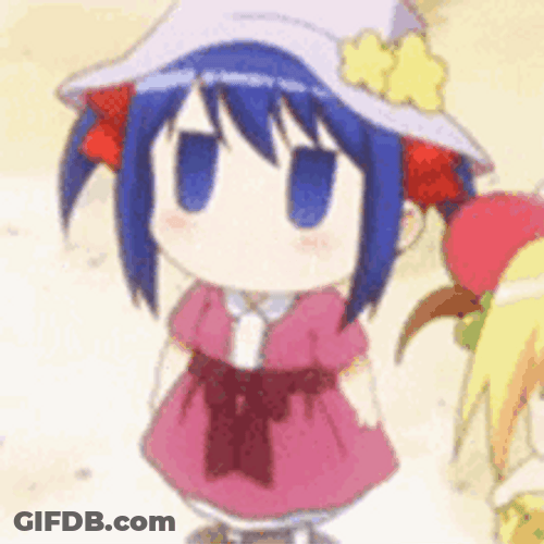 Hanamaru Thank You Anime Cute Chibi GIF