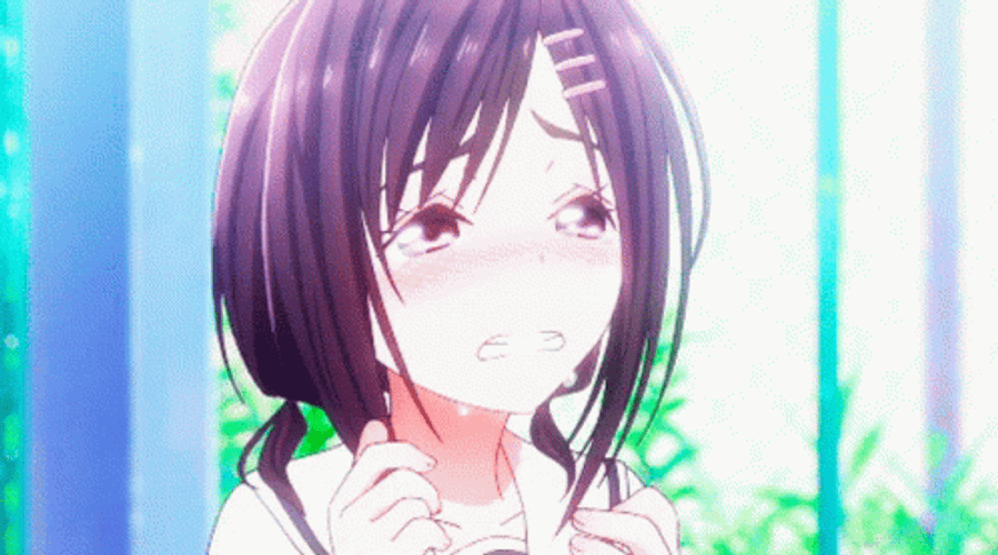 Hanayamata Anime Cry Scene GIF