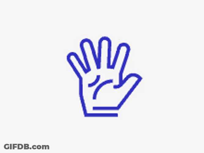 Hand Counting With Fingers GIF