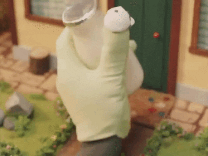 Hand Delivering Milk GIF
