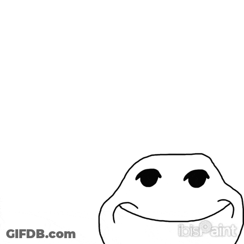 Hand Giving Middle Finger Next To Smiling Face GIF