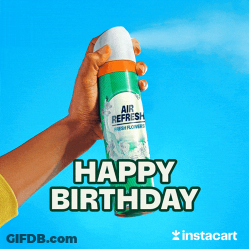 Hand Holding Air Freshener Saying You Old Fart GIF