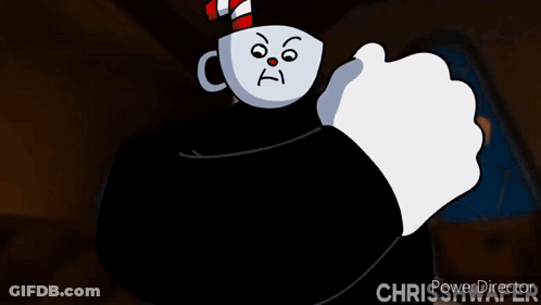 Hand Holding Cat With Chris Power Director GIF