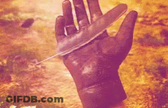 Hand Holding Feather GIF