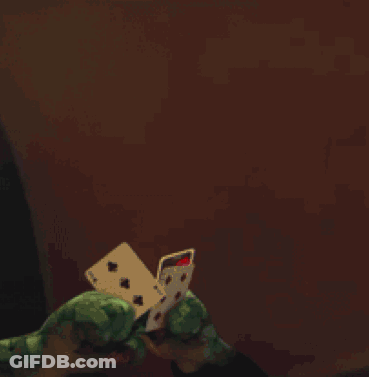 Hand Holding King Of Hearts Card GIF