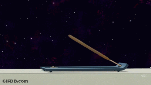Hand Holding Lit Match With CN GIF