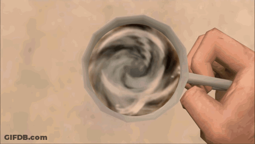 Hand Holding No Cup GIF