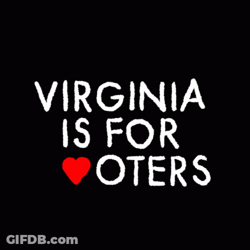 Hand Holding Phone With Phonebank For Virginia GIF