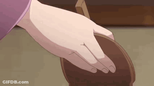 Hand Holding Wood GIF