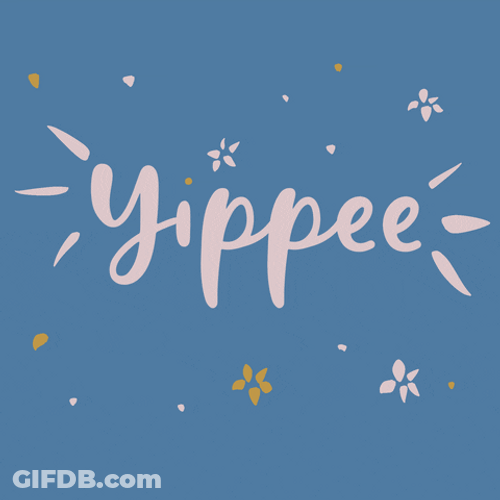 Hand Lettering Yippee Meme GIF
